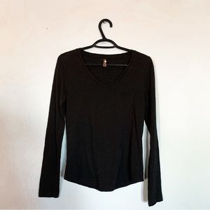 ORB • Long Sleeved V-Neck Tee